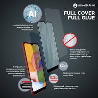 Стекло защитное MakeFuture Oppo A16/A16s Full Cover Full Glue (MGF-OPA16/A16S) e