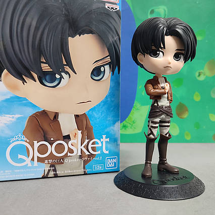 Оригінальна фігурка Attack On Titan / Атака титанів Q Posket Levi Vol. 2 (Ver. A)