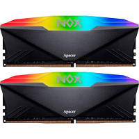 Модуль памяти для компьютера DDR4 32GB 2x16GB 3200 MHz NOX RGB Black Apacer AH4U32G32C28YNBAA-2 i