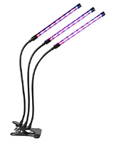 Фитолампа светодиодная для растений MHZ Plant Grow Light 8075 с таймером, черная d