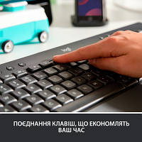 Клавиатура Logitech Signature K650 USB/Bluetooth UA Graphite (920-010945) e