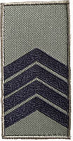 Пагон Шевроны с вышивкой Старший сержант ЗСУ Хаки 4Profi 10*5 см QM, код: 8077245