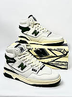 Зимние Кроссовки мужские New Balance 650 (white green) PRO_1050