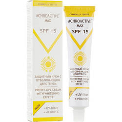 Крем для обличчя Achroactive Max Захисний крем з відбілюючою дією SPF15 45 мл 3800010502252 smart