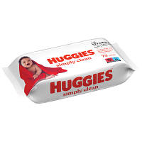 Детские влажные салфетки Huggies Simply Clean 72 шт (5029053582238) m