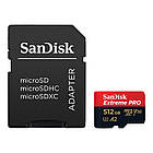 Картка пам'яті 512 ГБ microSDXC UHS-I U3 A2 SanDisk Extreme Pro SDSQXCD-512G-GN6MA