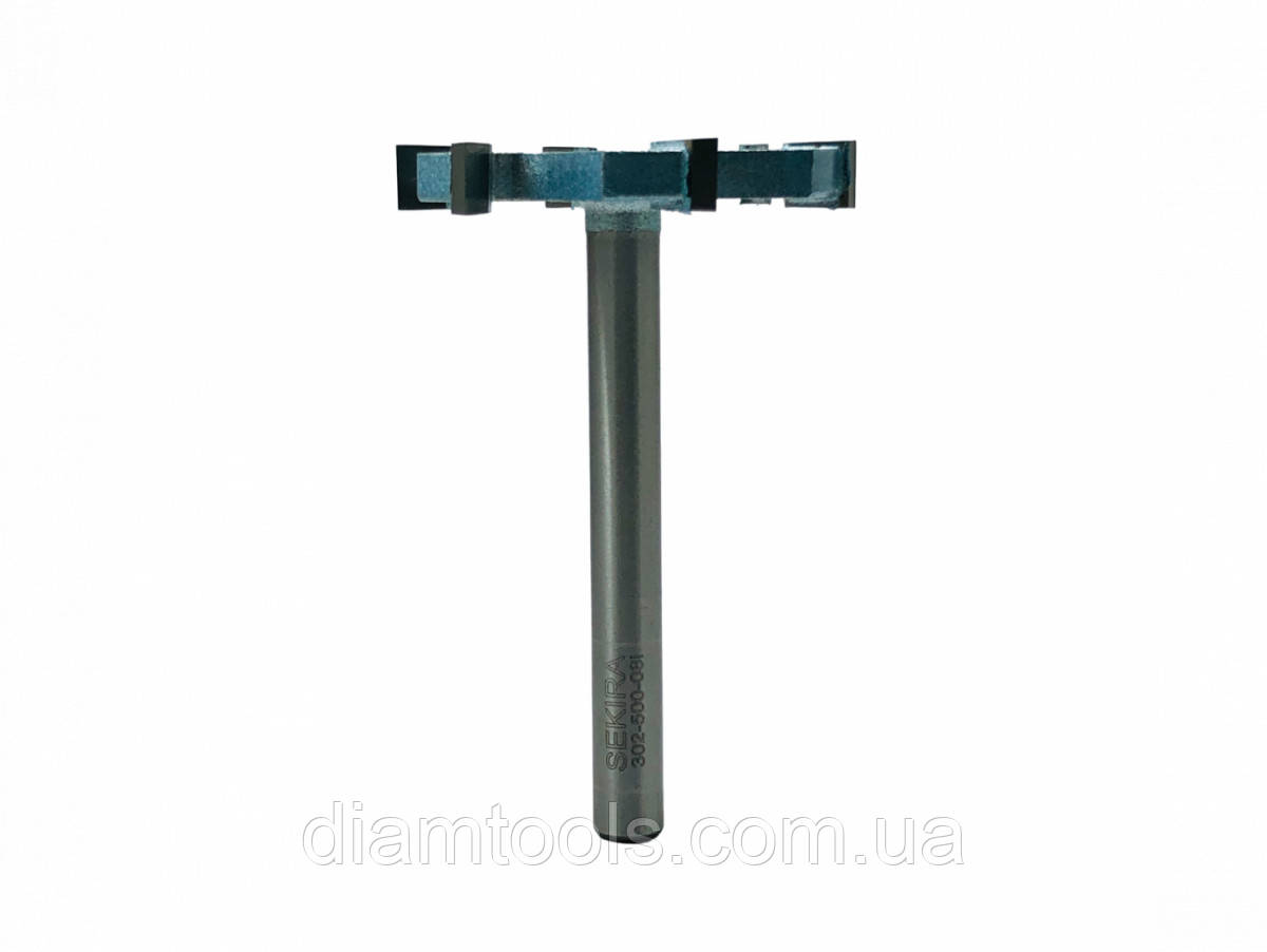 Фреза для вирівнювання площини Sekira D50 d8 L75 h7 Industry (302-500-08i)