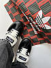 Жіночі Кросівки Adidas Samba x Wales Bonner Black Cream / Адідас Самба Уельс Боннер Чорні з Кремовим, фото 9