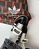 Жіночі Кросівки Adidas Samba x Wales Bonner Black Cream / Адідас Самба Уельс Боннер Чорні з Кремовим, фото 10