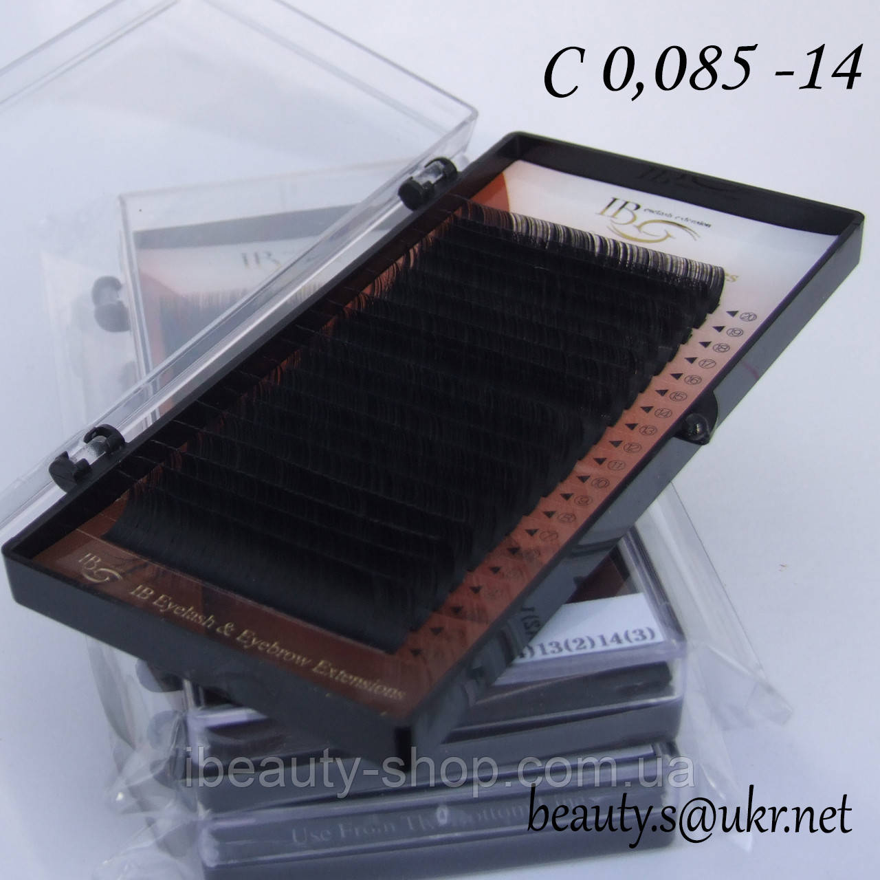 Вії I-Beauty С 0,085-14 мм