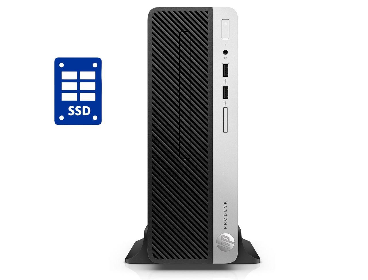 Комп'ютер HP ProDesk 400 G5 SFF/ Core i3-8100/ 16 GB RAM/ 256 GB SSD/ UHD 630