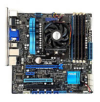 Комплект: Материнська плата Asus F1A75-M Pro R2.0 / AMD A8-3870 (4 ядра по 3.0 GHz) / 8 GB DDR3 / AMD Radeon HD 6550D Graphics /, фото 3