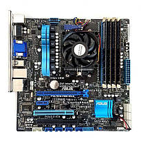 Комплект: Материнська плата Asus F1A75-M Pro R2.0 / AMD A8-3870 (4 ядра по 3.0 GHz) / 16 GB DDR3 / AMD Radeon HD 6550D Graphics /, фото 3