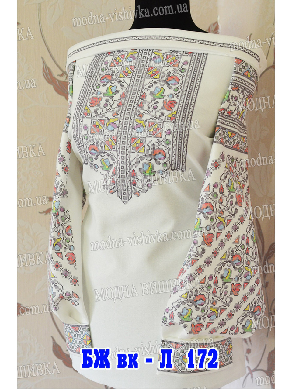 Заготовка під вишивку "Сорочка жіноча БЖ-VK-Л-172", фото 1