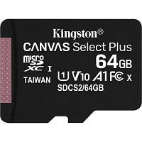 Карта памяти Kingston 64GB micSDXC class 10 A1 Canvas Select Plus (SDCS2/64GB) g