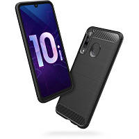 Чехол для мобильного телефона Laudtec для Huawei P Smart 2019 Carbon Fiber (Black) (LT-PST19) g