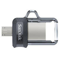 USB флеш наель SanDisk 64GB Ultra Dual Black USB 3.0 OTG (SDDD3-064G-G46) g