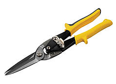 Ножиці для металу MASTERTOOL CrMo 300 мм прямий розріз 01-0421