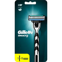 Бритва Gillette Mach3 с 2 сменными картриджами (7702018020706/7702018020676) g