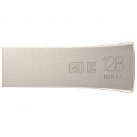USB флеш наель Samsung 128GB Bar Plus Silver USB 3.1 (MUF-128BE3/APC) g