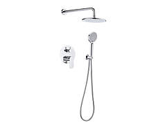 Компл., для душ кабіни (вмонтов.в стіну), хром AIM DG203-1 chrome