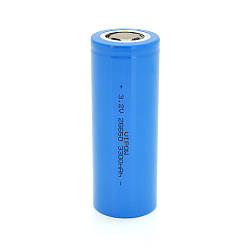 Литий-железо-фосфатный акумулятор 26650 Lifepo4 Vipow IFR26650 FlatTop, 3300mAh, 3.2V, Blue Q50/500