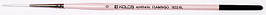 Синтетика лайнер, Flamingo 1023RL, № 5/0, короткая ручка, кисть KOLOS