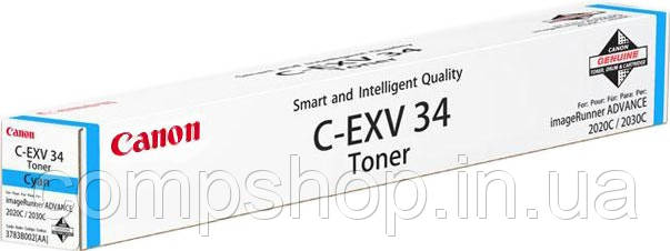 Картридж Canon C-EXV 34 Cyan (iRC2020/2030) 19kpg (3783B002) (код 51304)