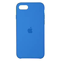 Чехол Original Silicone Case для Apple iPhone SE 2022/2020/8/7 Capri Blue (ARM59055)