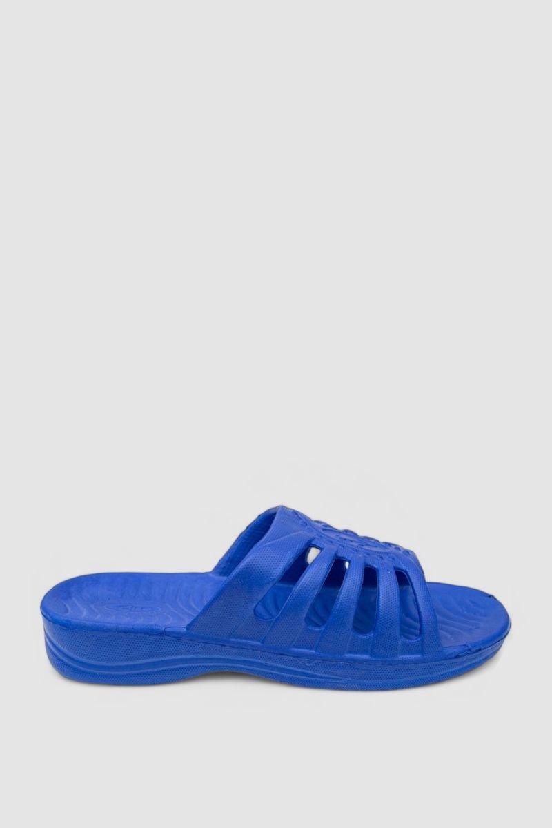 Шльопанці дитячі гумові, колір синій, 243R021, фото 1