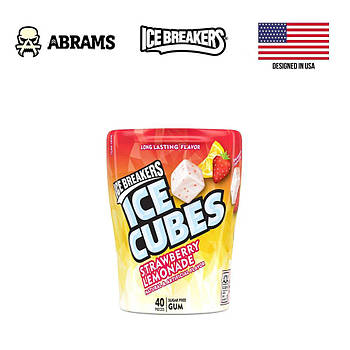 Жуйки Ice Cubes Strawberry Lemonade 40 шт.