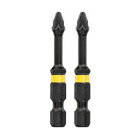 Набор бит DeWALT IMPACT TORSION, ударные, Pozidriv,Pz2, L=57 мм, 2 шт (DT70531T) g