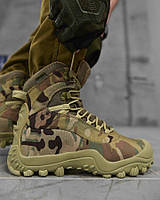 Зимові тактичні черевики Gepard Legion-M мультикам  / Зимові берці мультикам (підошва антипрокол)