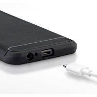 Чохол для мобільного телефону Laudtec Samsung J4/J400 Carbon Fiber (Black) (LT-J400F) g