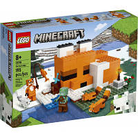 Конструктор LEGO Minecraft Лисья хижина 193 детали (21178) p