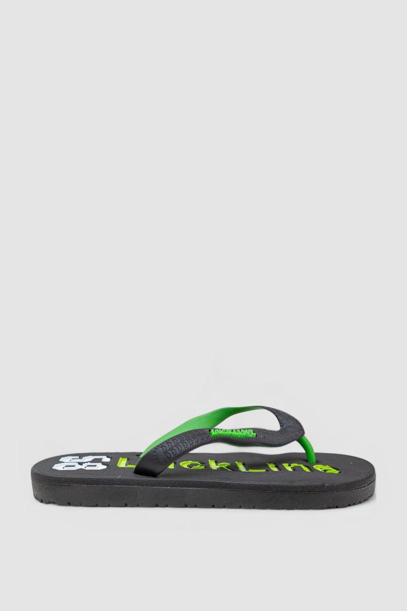 В'єтнамки жіночі, колір чорно-салатовий, 243R2002L-61, фото 1