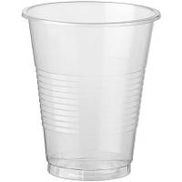 Склянки одноразові Romus пластикові прозорі 180 мл 100 шт. (4876) p