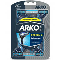 Бритва ARKO T3 System тройное лезвие 6 шт. (8690506422417) g