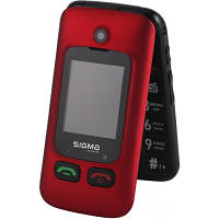 Мобильный телефон Sigma Comfort 50 Shell Duo Type-C Red Black (4827798212516) e