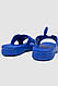 Шльопанці дитячі гумові, колір синій, 243R011, фото 4