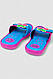 Шльопанці дитячі для дівчаток, колір рожево-блакитний, 243R6009b-17A, фото 4