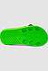 Шльопанці дитячі для дівчаток, колір салатово-жовтогарячий, 243R6009b-17A, фото 5