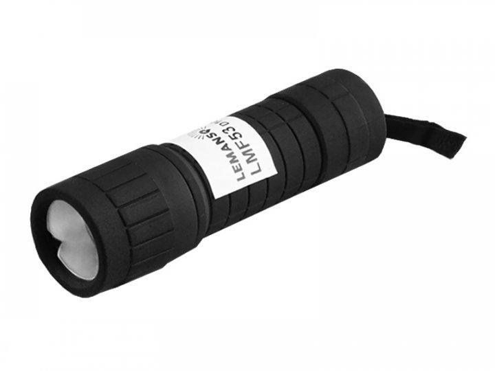 Ліхтарик COB LMF53 чорний, фото 1