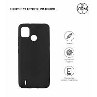 Чехол для мобильного телефона Armorstandart Matte Slim Fit TECNO POP 5 Black (ARM59759) g