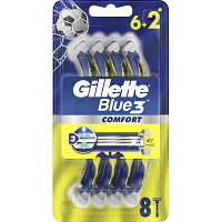 Бритва Gillette Blue 3 Comfort одноразовая 8 шт. (7702018604319) p