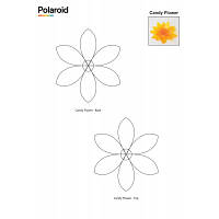 Стержень для 3D-ручки Polaroid Candy pen, апельсин, помаранчевий (40 шт) (PL-2506-00) g