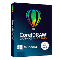 ПО для мультимедиа Corel CorelDRAW Graphics Suite 2023 EN/FR/DE/IT/ES/BP/NL Windows/Mac ESDCDGS2023ML d