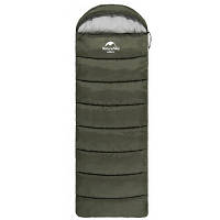 Спальный мешок Naturehike U350 NH20MSD07 Hollow Cotton Right Green 6927595767238-R i