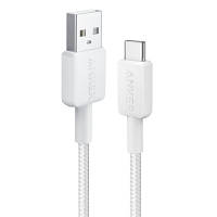 Дата кабель USB 2.0 AM to Type-C 1.8m 322 White Anker A81H6H21 i