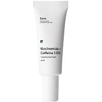 Крем для кожи вокруг глаз Sane Niacinamide + Caffeine 1.5% Energizing Eye Cream От темных кругов и отеков С